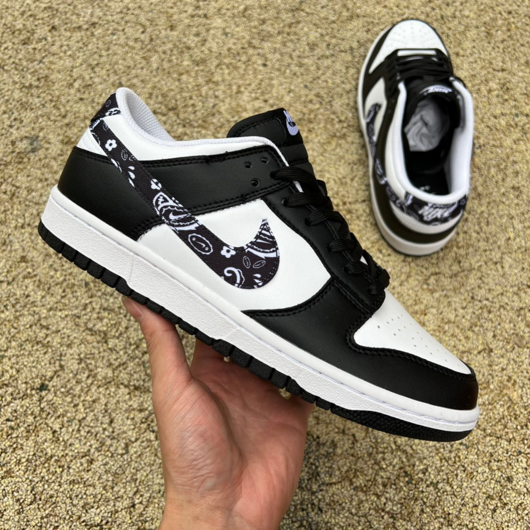 Dunk Low Black Paisley